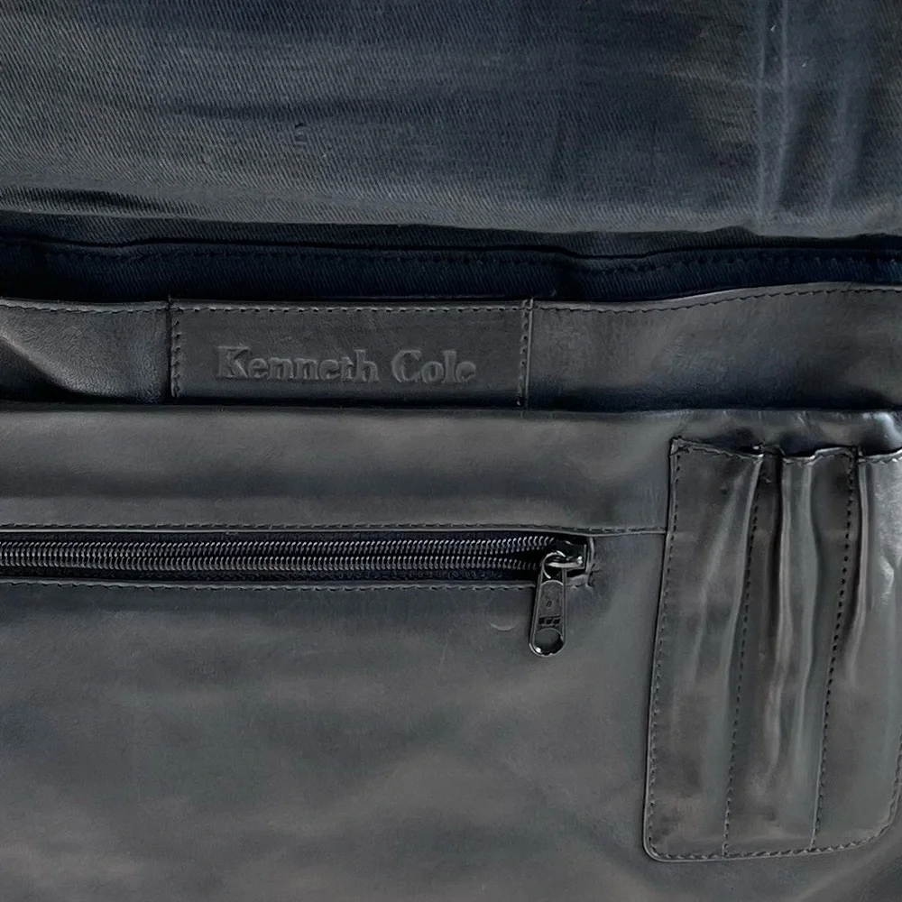 Kenneth Cole Leather Laptop/Briefcase